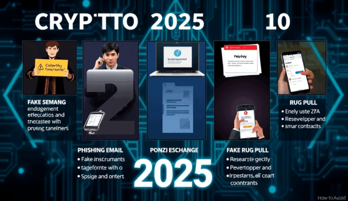 Featured Image for 5 Common Crypto Scams in 2025 and How to Avoid Them