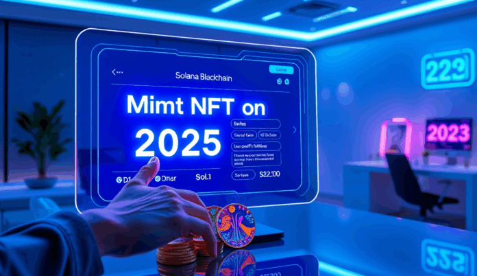 Featured Image for How to Mint an NFT on Solana in 2025 (Low-Cost Tutorial)