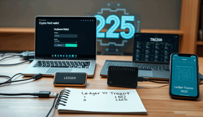 Featured Image for Setting Up a Hardware Wallet: Ledger Nano X vs. Trezor Model T