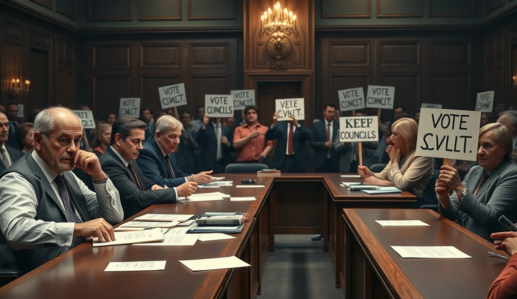 Attending local debates and town halls